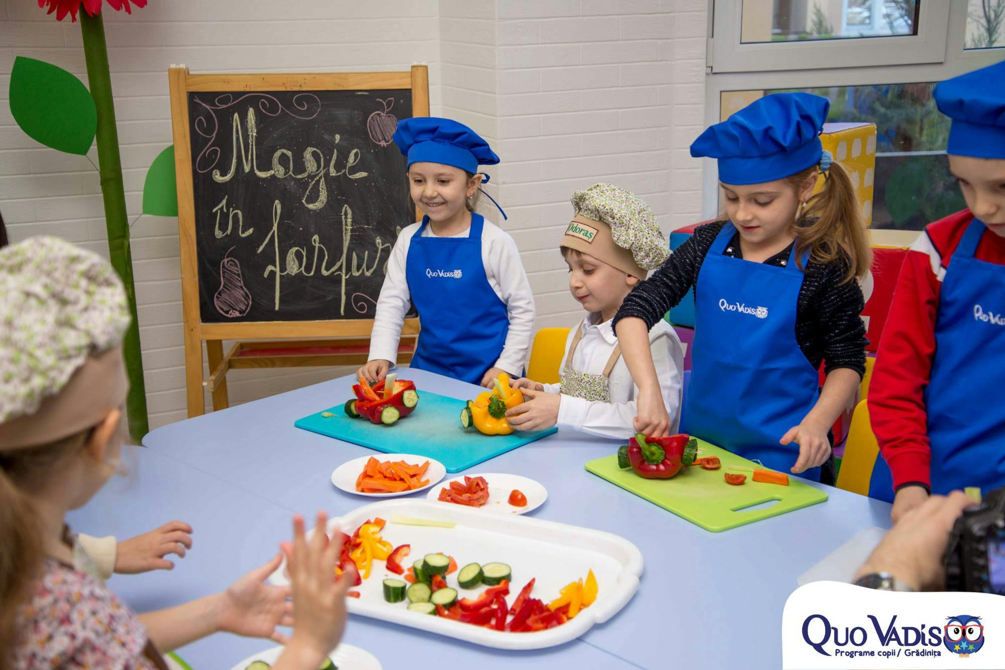 Beneficiile implicării copiilor în gătit